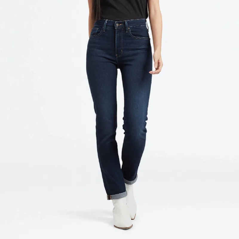 724 High Rise Straight Jeans (London Bridge)