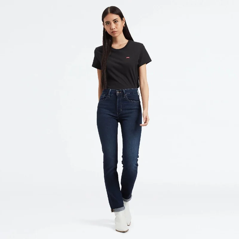 724 High Rise Straight Jeans (London Bridge)