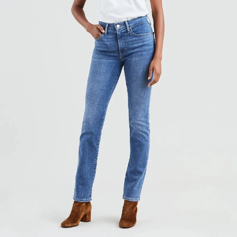 724 High Rise Straight Jeans (Second Thought)