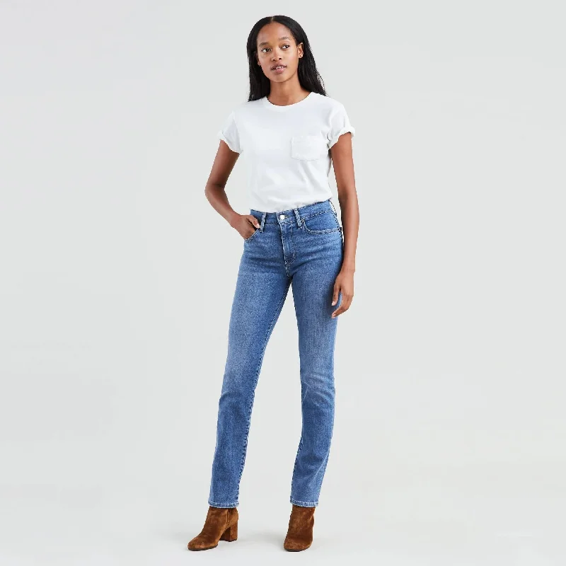 724 High Rise Straight Jeans (Second Thought)