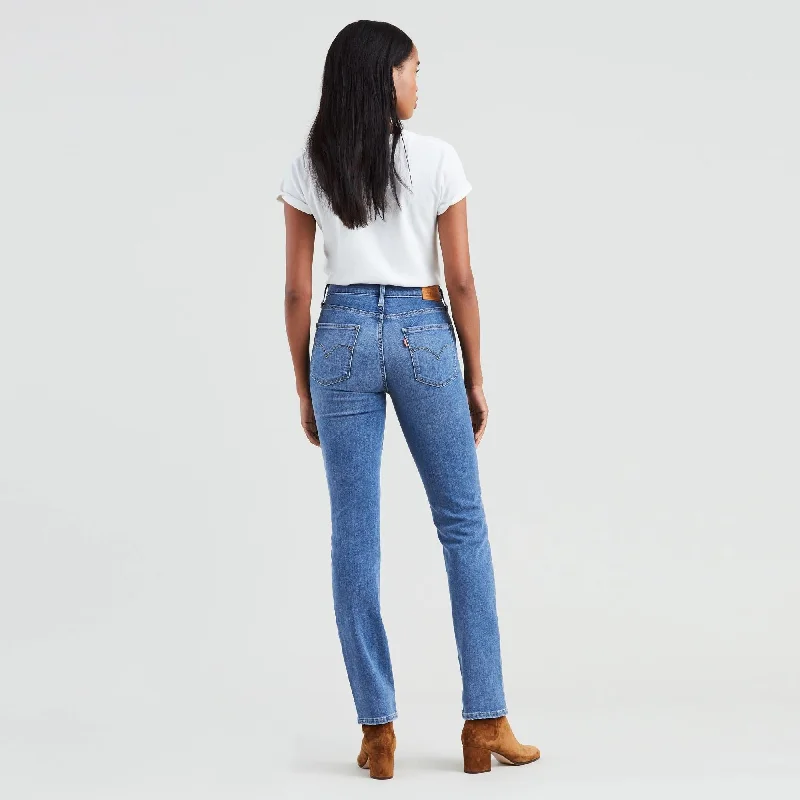 724 High Rise Straight Jeans (Second Thought)