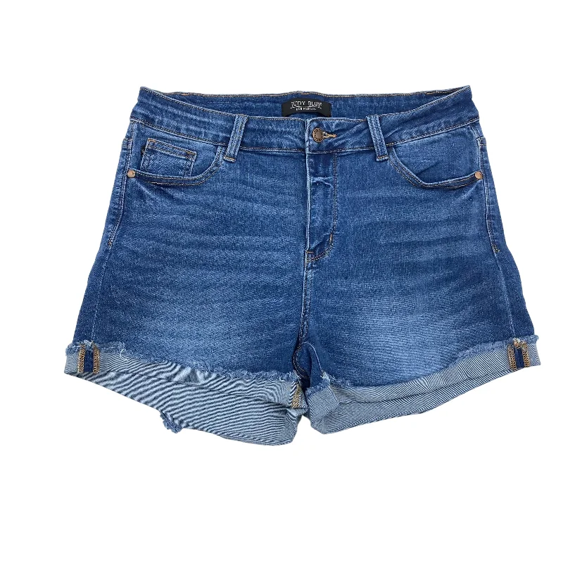 BLUE DENIM SHORTS by JUDY BLUE Size:XL