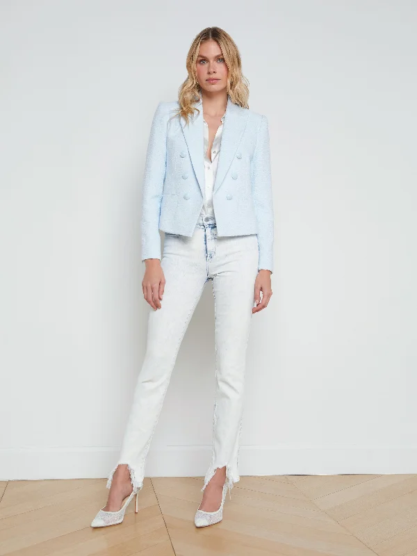 Brooke Open-Front Blazer