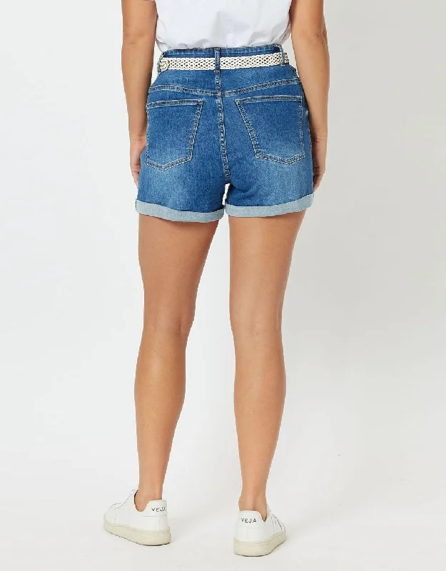 Ginger Denim Short - Denim