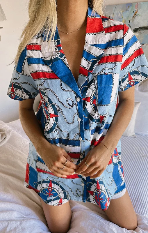 Home and Away PJ Set ~ Anchors Away