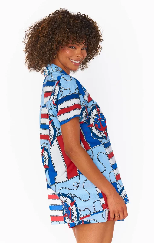 Home and Away PJ Set ~ Anchors Away