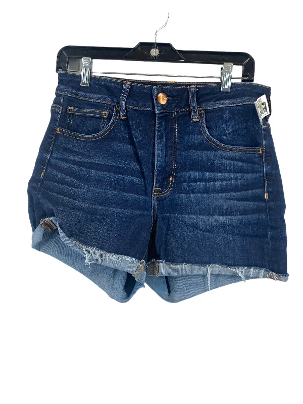 Shorts By American Eagle In Blue Denim, Size: 10