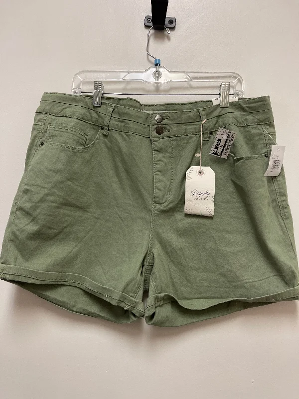 Shorts By Royalty In Green, Size: 16