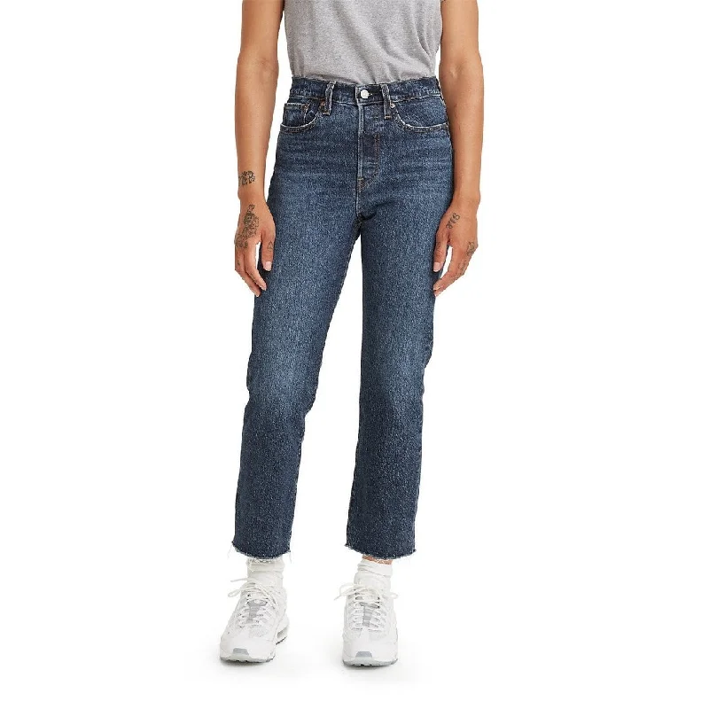 Wedgie Straight Jeans (Salsa Roll)