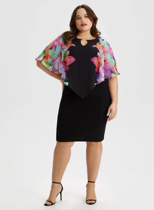 Joseph Ribkoff - Floral Print Dress