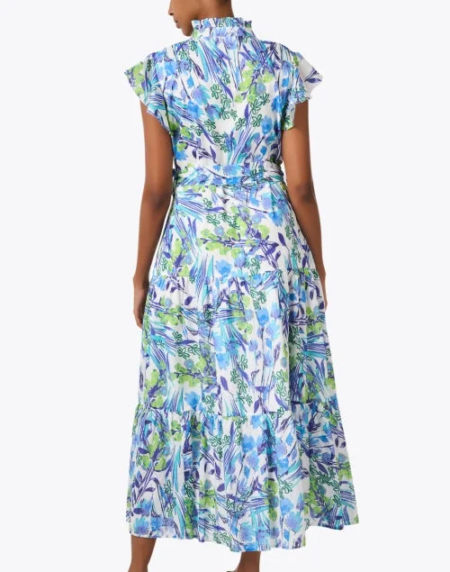 Mirabella Multi Abstract Print Cotton Dress