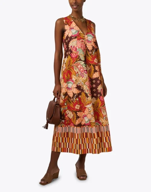 Miraben Multi Print Dress