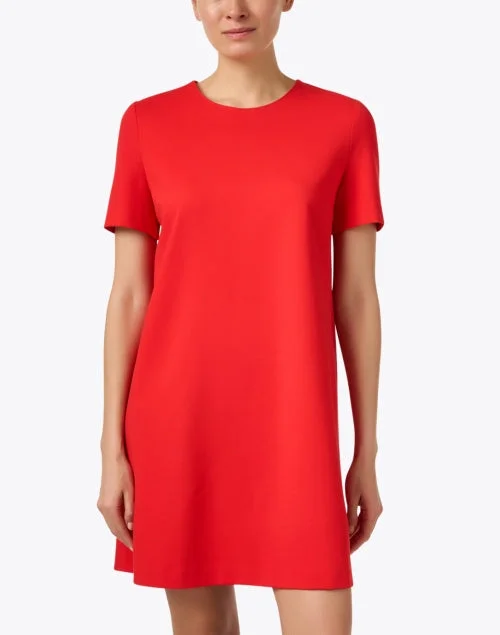 Red Shift Dress