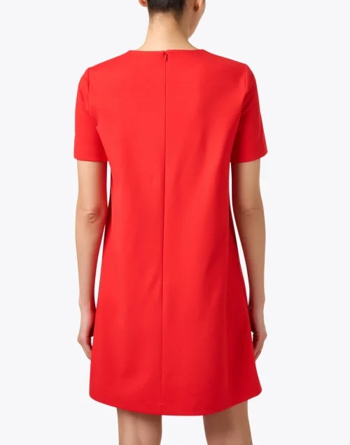 Red Shift Dress