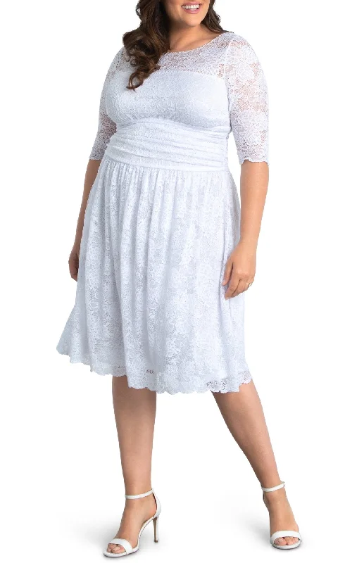 Aurora Lace Dress - Plus