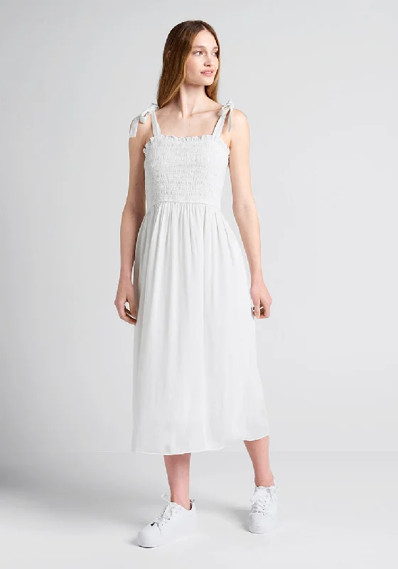 Cloud Drifting Midi Dress