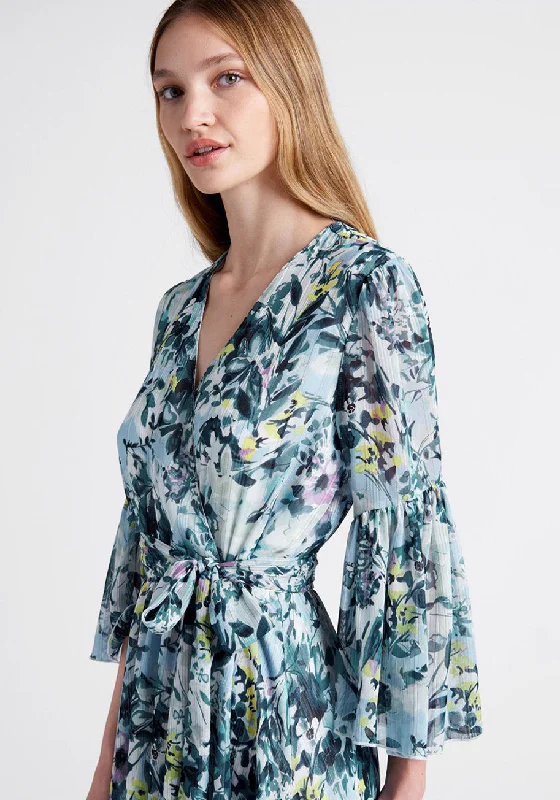 Flurry of Florals Midi Dress