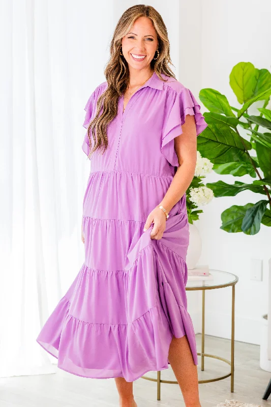 Lavender Haze Dress, Purple