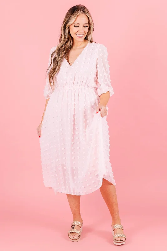 Looking Chic Dress, Pink