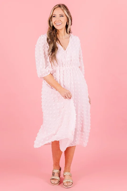 Looking Chic Dress, Pink