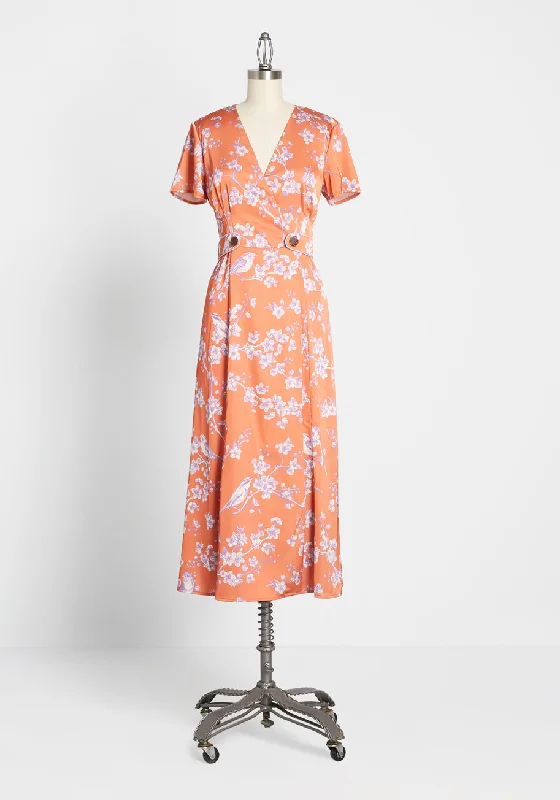 ModCloth x Hutch Loving Every Detail Midi Dress