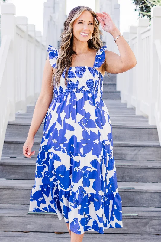 Ode To The Summer Dress, Royal Blue