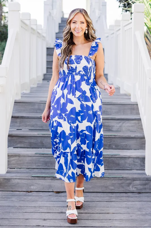 Ode To The Summer Dress, Royal Blue