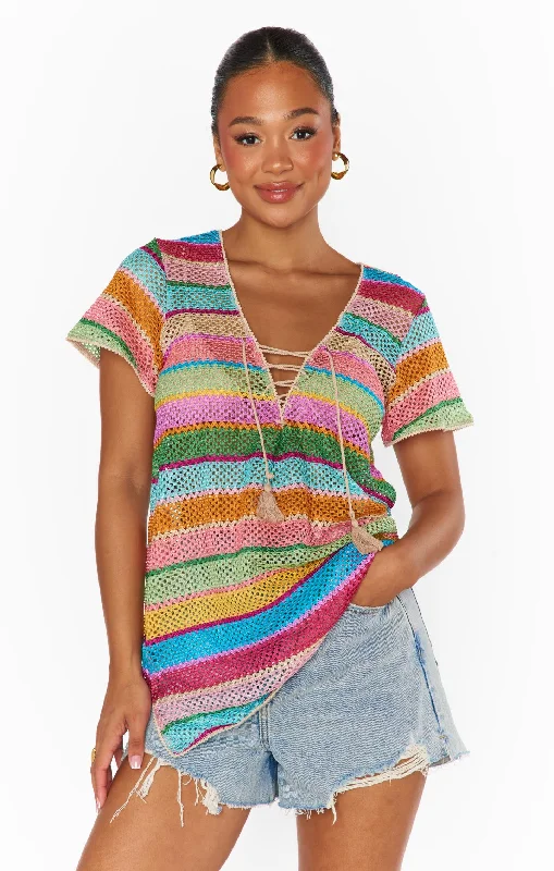 Travel Coverup ~ Multi Crochet