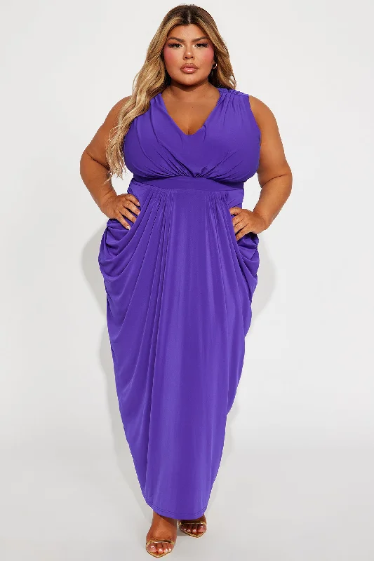 Who Me Maxi Dress - Purple