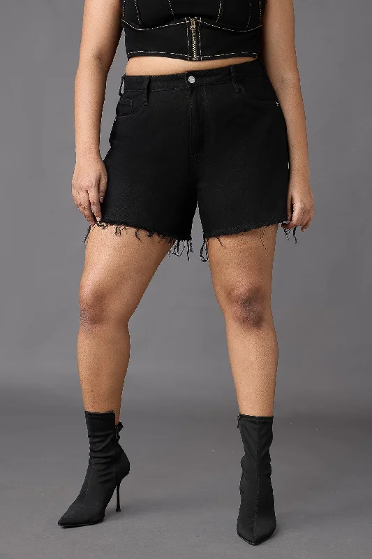 Curve Classic Black Shorts