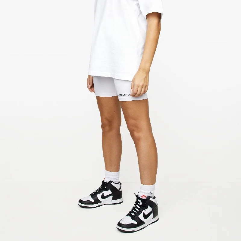 Gym King Linear Short - White